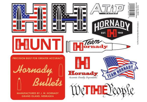 Hornady Sticker Sheet