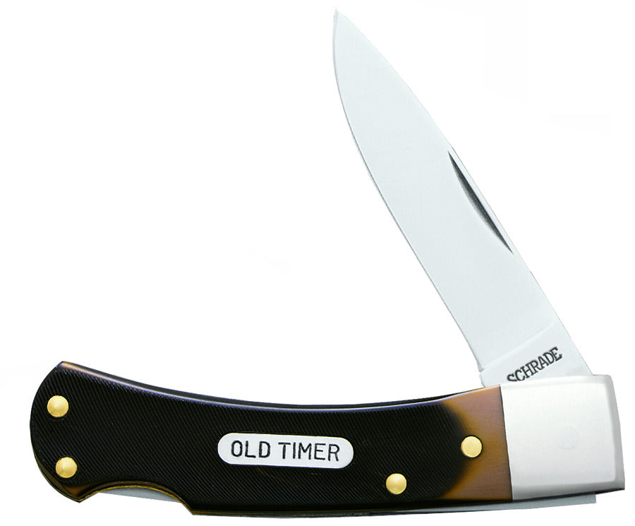 3" Schrade Old Timer Bearhead Lockback Knife