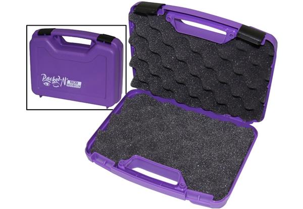 PISTOL HANDGUN CASE SINGLE UP TO 4" REVOLVER PURPLE