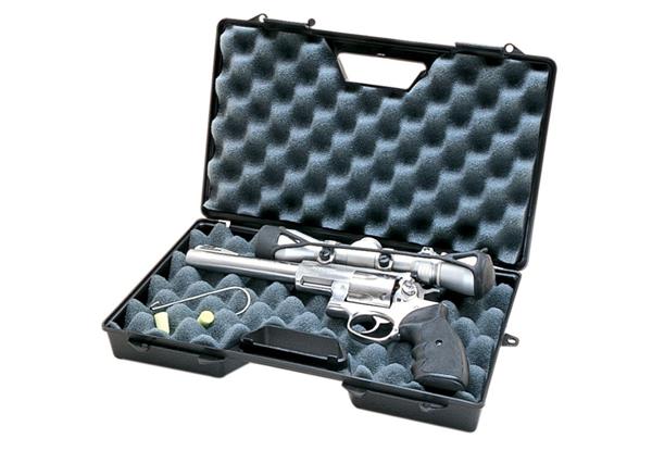 PISTOL HANDGUN CASE SINGLE UP TO 8.5" REVOLVER BLACK
