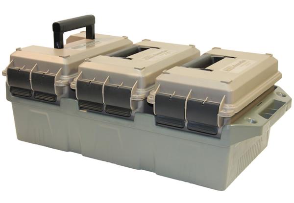 3-CAN AMMO CRATE 50 Cal DARK EARTH - ARMY GREEN