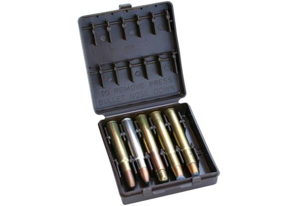 BIG GAME AMMO WALLET 10 ROUND 378 WBY TO 500 NITRO BROWN