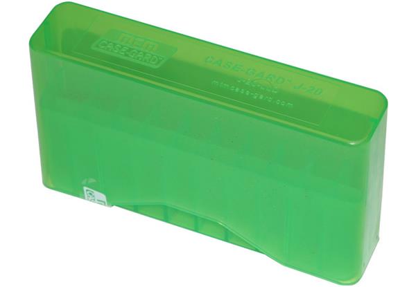 SLIP-TOPAMMOBOX 20RND 223REM 204RUGER 222REMMAG CLEARGRN