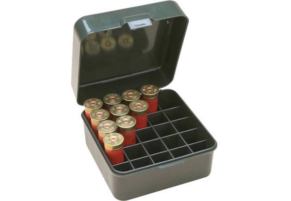 SHOTSHELL BOX 25RND FLIPTOP 10 12 GAUGE UP TO 3.5" FGRN