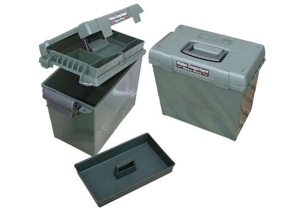 SPORTSMEN'S+ UTILITYDRYBOX O-RING SEALED 15X8.8X13" FGRN
