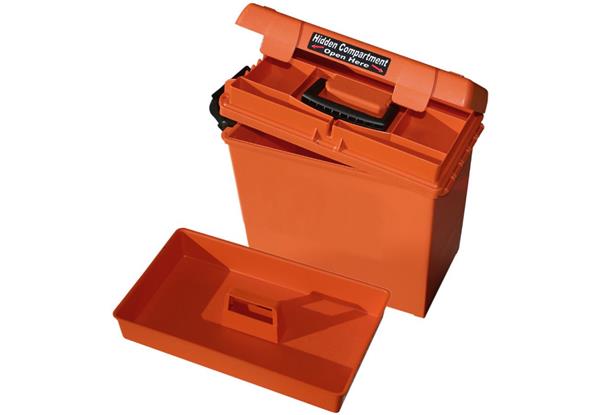 SPORTSMEN'S+ UTILITYDRYBOX O-RING SEALED 15X8.8X13" ORANGE