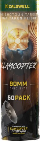 Caldwell ClayCopter 90mm Target Disc - 50 Pack Tube product image