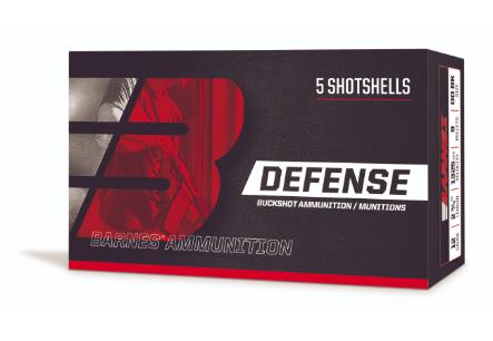 BARNES AMMO 12 GA #4 BUCKSHOT 21 GR (5)