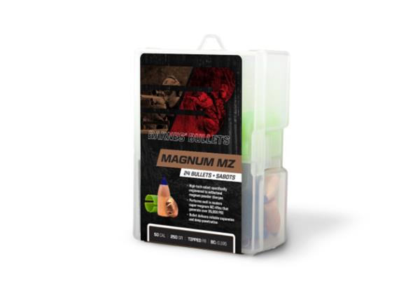 BARNES 50 CAL MAGNUM MZ 250 GR