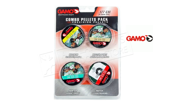 Gamo Assorted .177 Cal Pellet Combo Pack, 1000 Count