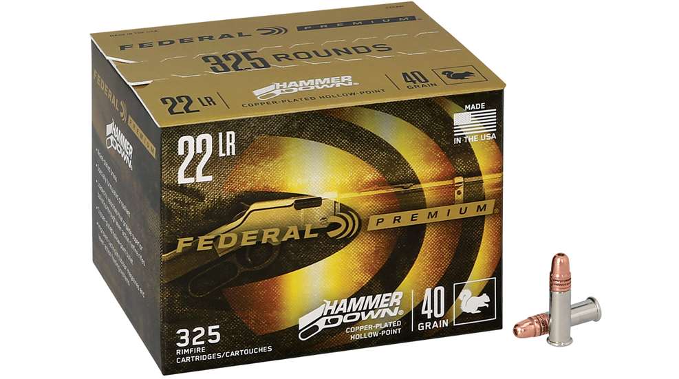 Federal HammerDown Rimfire 22 LR 40gr - 325 Rounds