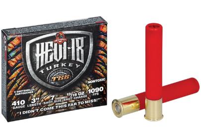 HEVI-SHOT Ammunition HEVI-18 TSS TURKEY 410 3" 13/16 OZ #7 (5)