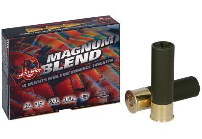 HEVI-SHOT Ammunition MAGNUM BLEND 10GA 3-1/2" 2-3/8OZ #5 #6 #7 (5)
