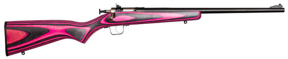 Crickett Gen 2 .22 LR Rifle – Pink/Black Laminate, Stainless