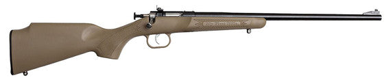 Crickett Gen 2 .22 LR Rifle – Desert Tan Synthetic, Blued