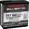 Winchester .357 145gr Silvertip Hollow Point Bullets - 100 Count