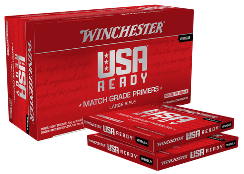 Winchester USA Ready Match Grade Small Pistol Primers - 100 Count