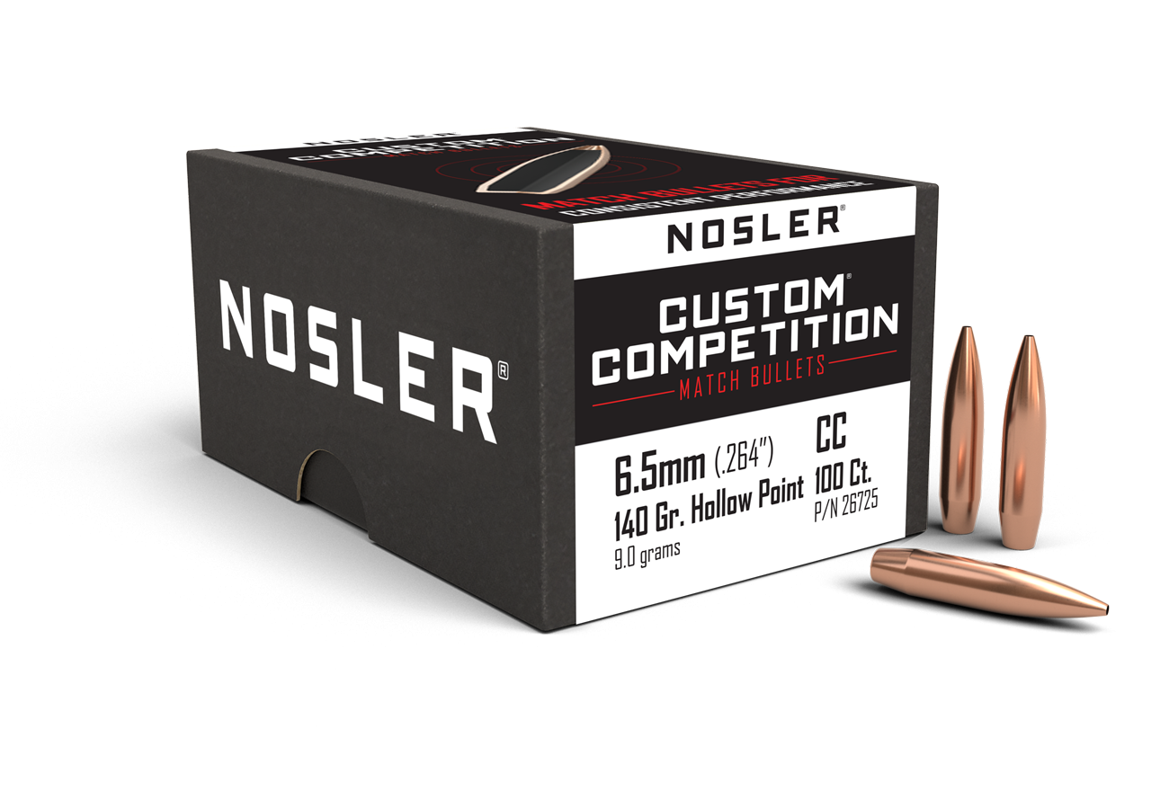 Nosler 6.5mm 140gr HPBT Custom Competition product image