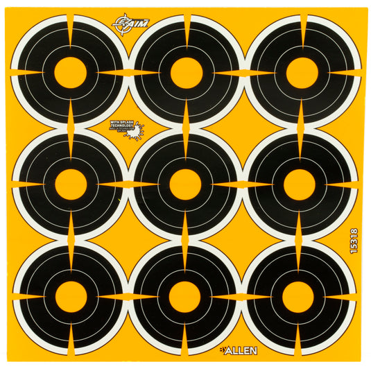 Allen EZ Aim Splash Adhesive 2" Bullseye 12 Sheets product image