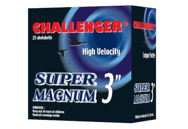 Challenger Shotshells 12 GA Super Magnum "3 1-7/8oz, 3" #5