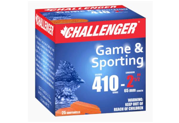 Challenger Shotshells 410 GA Target load 2-1/2" #8