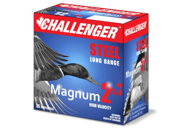 CHALLENGER Ammunition 12 Gauge STEEL MAGNUM 1-1/4 OZ 2-3/4" #BBB