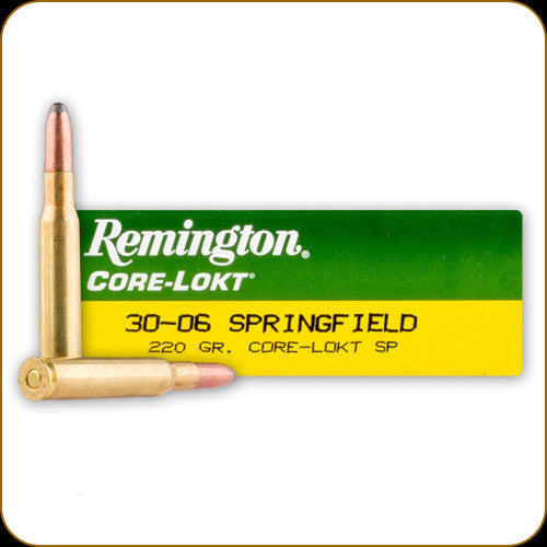 Remington R30067 30-06 220GR Spcl Ammo Ammo – R27830