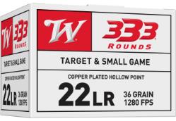 WINCHESTER AMMO 22 LR 333 HP CP 36 GR