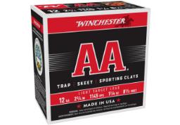 WINCHESTER AMMO 12 GA 2-3/4" #8.5 AA LIGHT TARGET 1-1/8 OZ
