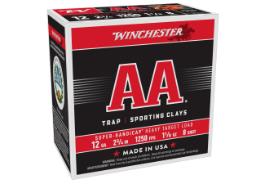 WINCHESTER AMMO 12 GA 2-3/4" #8 AA SP-HCP HVY T 1-1/8 OZ
