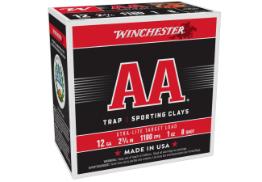 WINCHESTER AMMO 12 GA 2-3/4" #8 AA XTRA-LIGHT TARGET 1 OZ