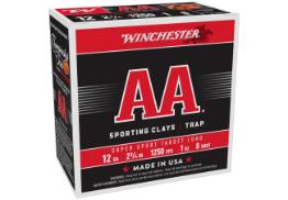 WINCHESTER AMMO 12 GA 2-3/4" #8 AA SUPSPT SC 1 OZ 1250 FPS