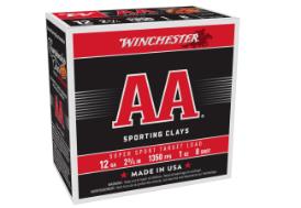 WINCHESTER AMMO 12 GA 2-3/4" #8 AA SUPSPT SC 1 OZ 1350 FPS
