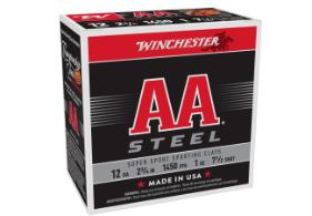 WINCHESTER AMMO 12 GA 2-3/4" #7.5 AA SUPSPT STEEL SC 1 OZ