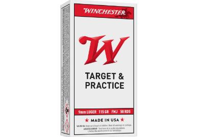 WINCHESTER AMMO USA WHITE BOX 9MM FMJ 115 GR
