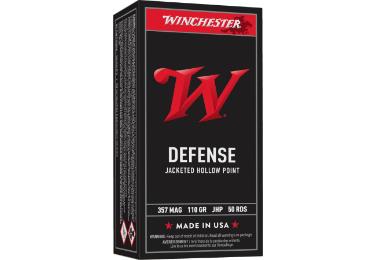 WINCHESTER AMMO 357 MAG USA PERSONAL PROTECTION JHP 110 GR