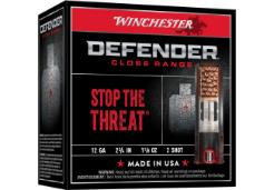 WINCHESTER AMMO 12 GA 2-3/4" DEFENDER #2 LEAD 1-1/8 OZ