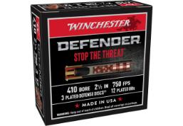 WINCHESTER AMMO 410GA 2-1/2" PDX 1 DEF DISC & BB 12 PELLET