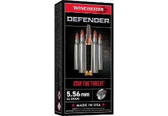 WINCHESTER AMMO 5.56MM DEFENDER 64 GR