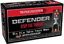 WINCHESTER AMMO 12 GA 2-3/4" DEFENDER BUCKSHOT 00