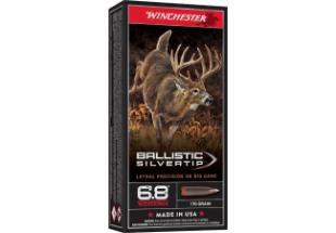 WINCHESTER Ammunition 6.8 WESTERN BALLISTIC SILVERTIP 170 gr