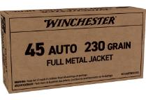 WINCHESTER AMMO 45 AUTO FMJ 230 GR