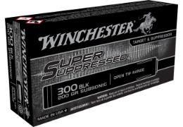 WINCHESTER AMMO 300 BLKOUT SUPER SUPRESED FMJOT200GR SUBSNIC