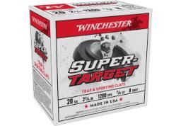 WINCHESTER AMMO 20 GA 2-3/4" #8 SUPER-TARGET 7/8 OZ