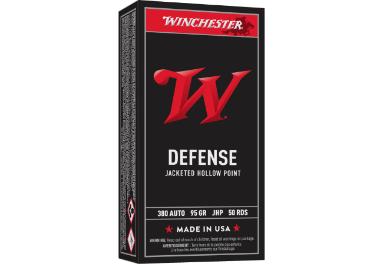 WINCHESTER AMMO 380 AUTO USA PERSONAL PROTECTION JHP 95 GR