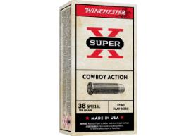 WINCHESTER AMMO 38 SPECIAL SUPER-X TARGET COWBOY LFN 158 GR