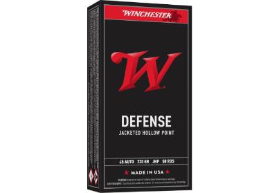 WINCHESTER AMMO 45 AUTO USA PERSONAL PROTECTION JHP 230 GR
