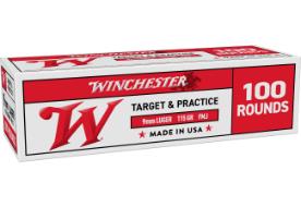WINCHESTER AMMO 9MM USA TARGET FMJ 115 GR - 100 ROUNDS