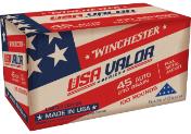 WINCHESTER AMMO 45 AUTO USA VALOR TARGET FMJ 230 GR