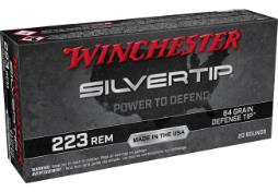 WINCHESTER Ammunition 223 REM SILVERTIP DEFENSE TIP 64 gr